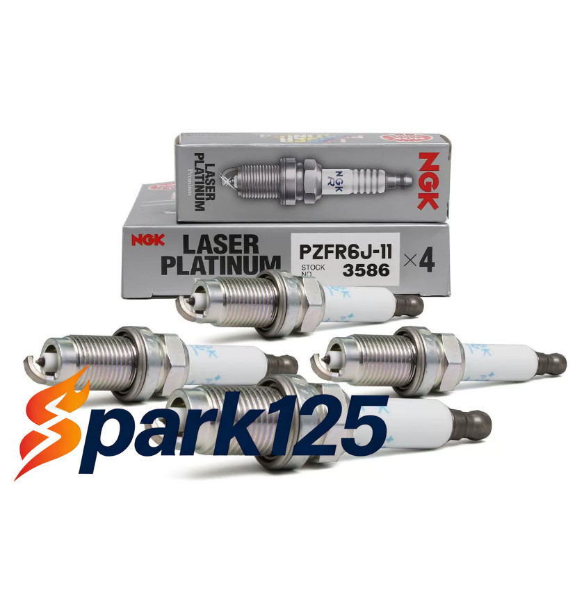4PC New Spark plug PZFR6J-11 3586 Laser Platinum For GOLF A8 4D8 4E NGK