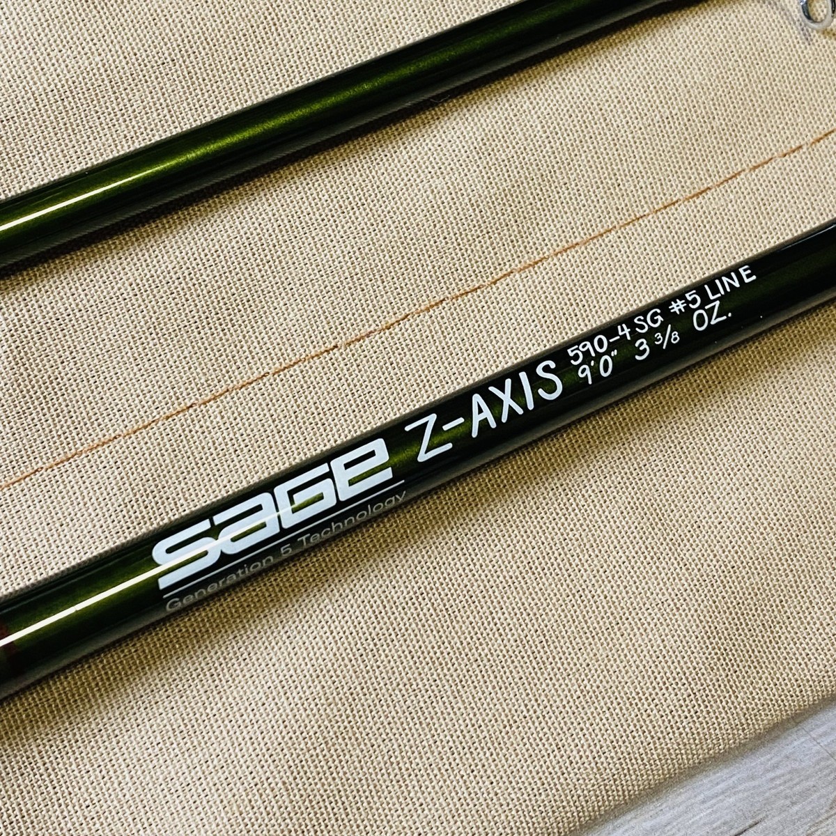 美品 SAGE Z-AXIS #5 11'0 ft Fly Rod BEAUTIFUL** SAGE Z-AXIS 5wt 11'ft FlyRod!! | eBay