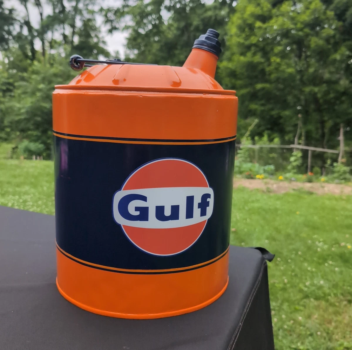 USA VINTAGE GULFガルフ 5ガロン缶 1950s USA VINTAGE GULFガルフ 5ガロン缶 1950s Vintage Gulf Oil Can - Etsy
