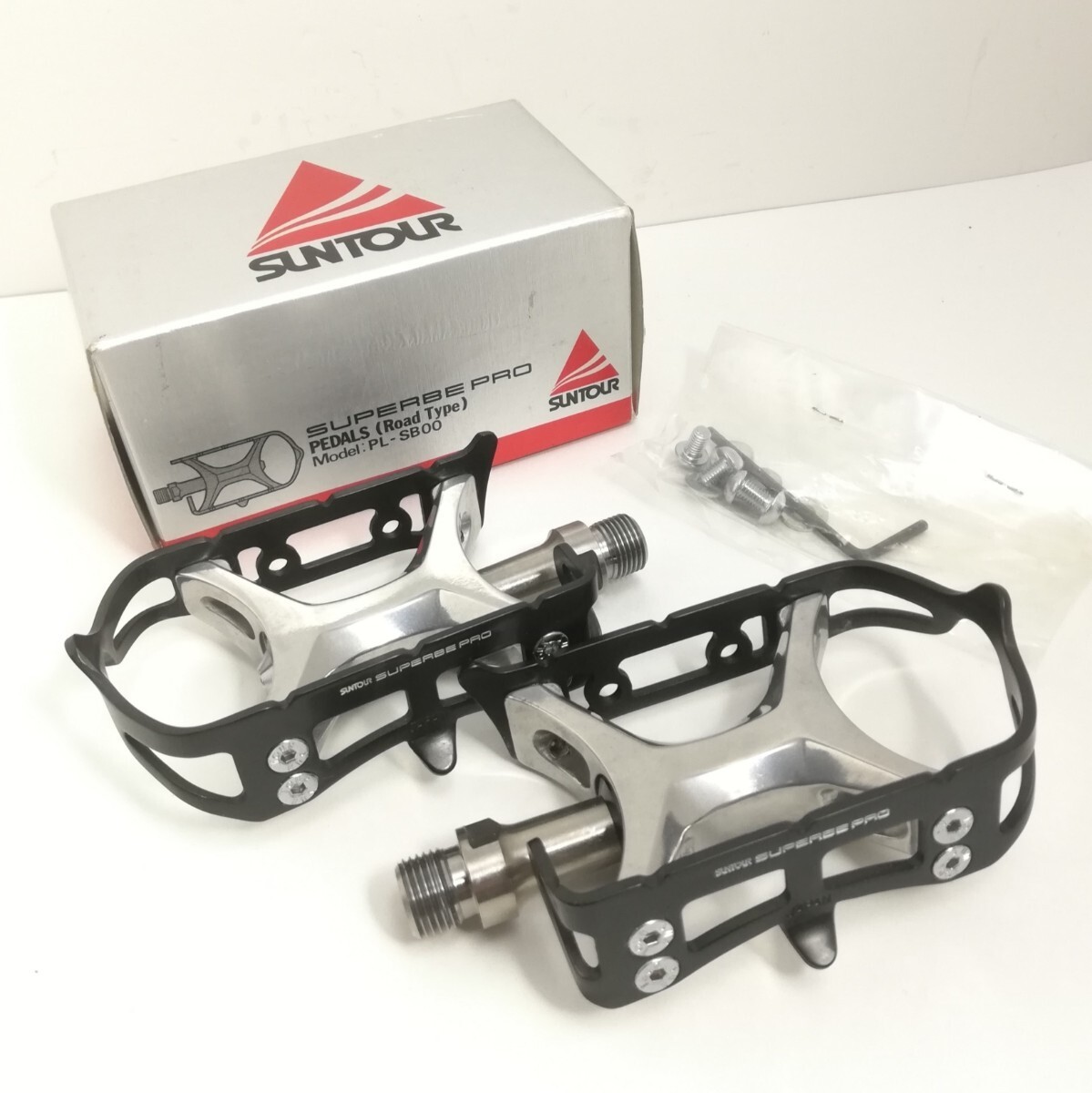Suntour Superbe Pro Pedals Titanium Axle NOS Unused Vintage Rare