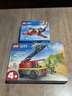 LEGO CITY: Fire Truck With Ladder (60463) + Airshow Jet (60177) — photo 1