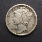 1918 **S**SILVER  MERCURY DIME **NICE** - FREE SHIPPING! C1829