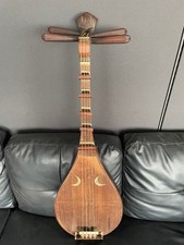 Japanese biwa musical rare instrument Biwa Total length 91cm w 31cm