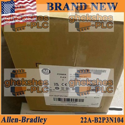 In Stock New PLC AB 22A-B2P3N104 Ser A Powerflex 4 AC Drive