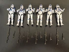 ARMY BUILDER! Star Wars Vintage Collection CLONE TROOPERS (501st Legion) x6!!!
