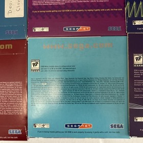 Lot of 8 Official Sega Dreamcast Magazine Demo Discs Vol. 4 5 6 7 8 9 10 & 11