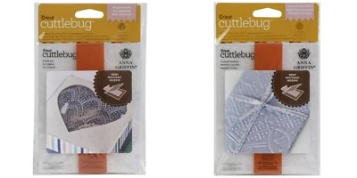 Cricut Cuttlebug Anna Griffin Empire Arch and Crowned Medallion A2 Folders NIP - Image 1 of 2