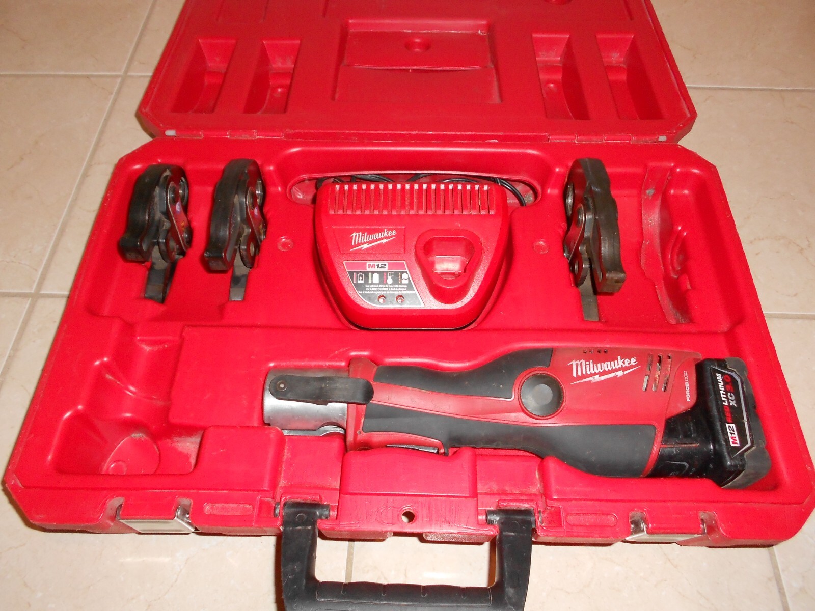 MILWAUKEE 247322 M12 FORCE LOGIC PROPRESS TOOL RIDGID PROPRESS eBay