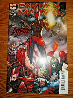 Captain Marvel Nr. 12 Brooks Cover Key VF+ 1. Vox Supreme Avengers Carol Danvers