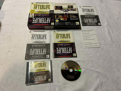 Afterlife After Life LucasArts Lucas Arts   PC CD ROM Big Box OVP