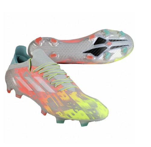 adidas X Speedflow .1 FG Numbers Up - Clonix/Footwear White/Solar Yellow - FY6866