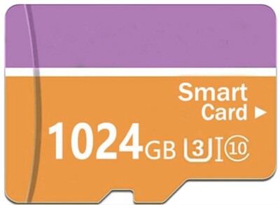 1TB For Micro SD Card High Speed SDXC Class 10 TF Flash Memory w SD Card Adapter