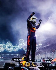 BIG 420mm F1 FORMULA 1 RACING DRIVER POSTER, TRAM, CHAMPION GRAND PRIX