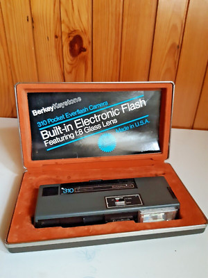 Kamera Pocket Everflash Kamera 310 Berkey Keystone Vtg USA 1970