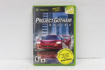 Projet Gotham Racing (Microsoft Xbox, 2001) CIB Testé