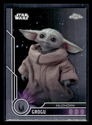2023 Topps Chrome Star Wars #98 Grogu Mudhorn Mint+ New | eBay