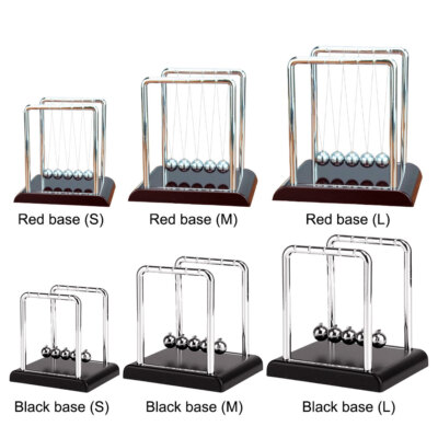 Newton Cradle Balance Steel Balls Physics Science Pendulum Desk Toy Home DecorMö