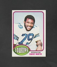 1976 Topps Harvey Martin RC #44 ~~ Dallas Cowboys