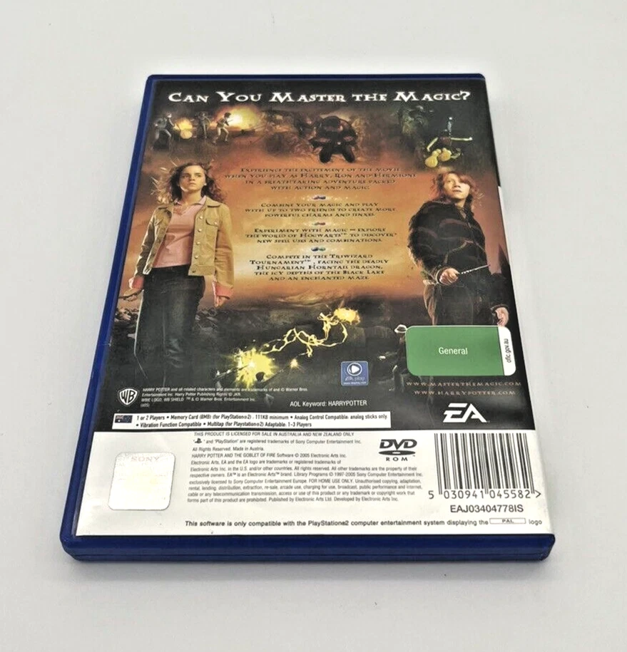 Harry Potter And The Goblet Of Fire Ps2 Game Complete With Manual - Image 4 of 4