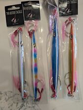 Slow Pitch Jigs 150-200-250-300G (multiple colors)  Gangster Jig, Speed Jig.
