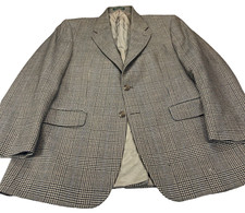 Lauren Ralph Lauren 42R Men  s Blazer Brown Plaid