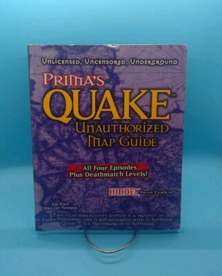 Quake - Unauthorized Map Guide (Prima) 1995 Prima's Secrets Of The Games