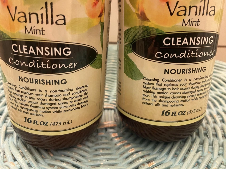 2 Renpure Solutions Vanilla Mint Cleansing Conditioner Hair16oz Discont HTF RARE - Image 2 of 4