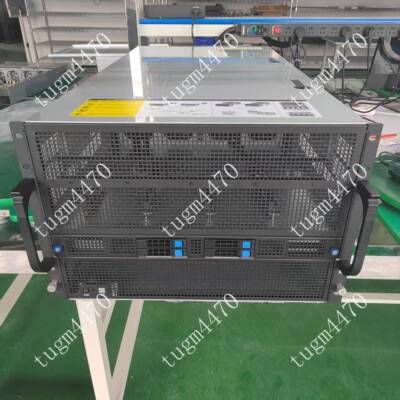 7U900 8-card 5.0 platform supports 8 PCIE three width graphics cards/2000w * 4