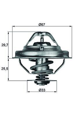 Mahle TX 38 80D Thermostat, KüHlmittel FüR BMW Land Rover Opel Rover-image