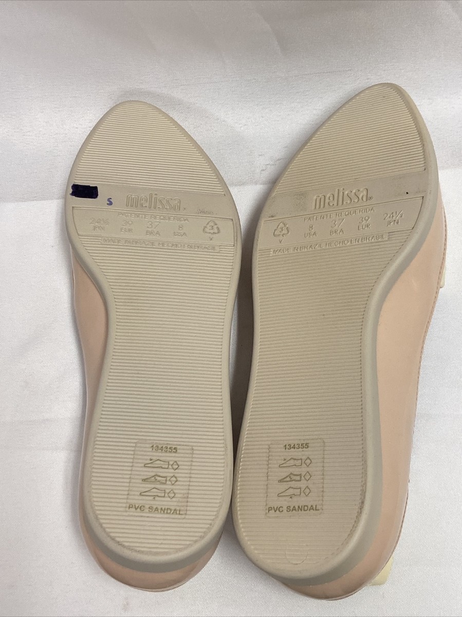 Melissa Space Sport Scented Neoprene Jelly Slip On Loafers Size 8