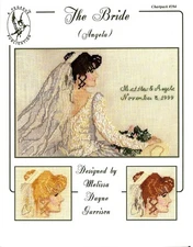 The Bride Angela #394 Counted Cross Stitch Chart Pack Pegasus Original