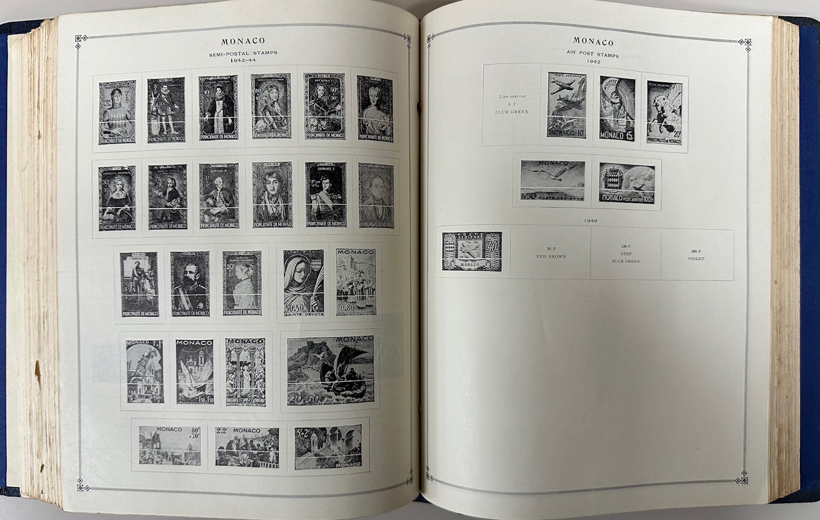 Scott International Postage Stamp Album, Part II Country US, AZ 1940