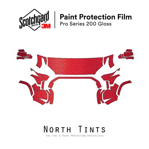 Kit Film Protection Peinture TPU PPF Pour Toyota Camry 2025-UP - Prédécoupé - Autonettoyant