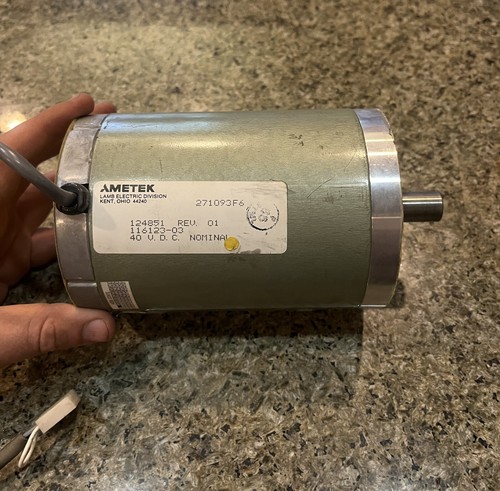 Ametek 40 VDC Generator/ Wind Turbine Generator