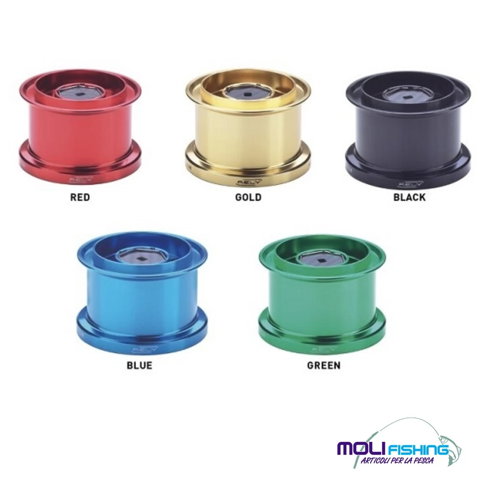 AKAMI RELY BOBINA DI RICAMBIO PER MULINELLO AKAMI E SHIMANO RELY MC 2.0C MEDIA CAPIENZA NEW