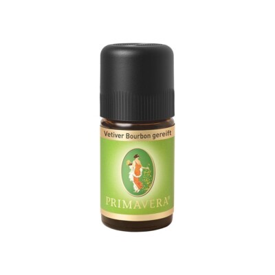 Primavera Vetiver Bourbon gereift 5ml ätherisches Öl 100% naturrein vegan