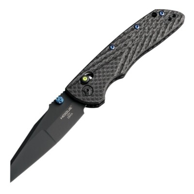 Hogue Knives Collector Series Deka Carbon Fiber Wharncliffe Black 20CV 24298