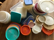 Tupperware Replacement Lids - Many Sizes, Colors - You Choose! Volume Discount!
