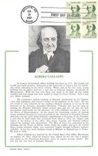 1279 1c Albert Gallatin Mellone #42, Hammond Maxi-card cachet [237065]