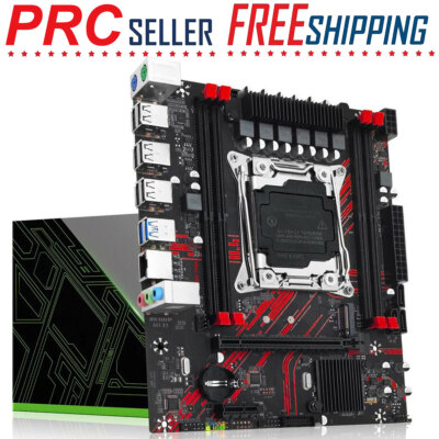X99 PR8 Motherboard LGA 2011-v3 4*DDR3 RAM SATA/NVME M.2 for Intel Xeon V3/V4