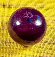 LARGE REAL NATURAL 53.5 ct RUBY FOCAL BEAD 4th KHAMPA FESTIVAL KANGDING TIBET