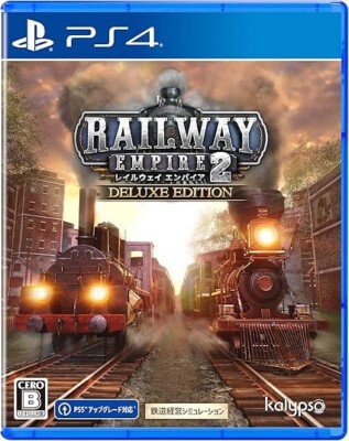 USED PS4 Railway Empire 2 Deluxe Edition Sony PlayStation 4 Japan