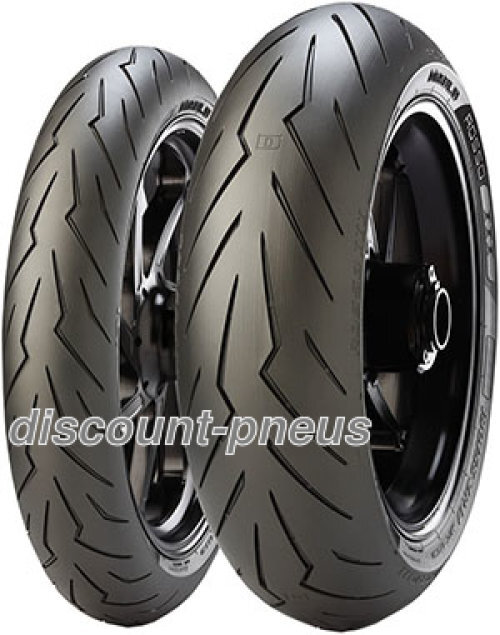 Pneu Arrière Pirelli Diablo Rosso III 190/55 ZR17 Haute Performance et Longévité