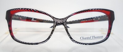 Chantal Thomass 50011 C01 54-14 Womens Eyeglass Frames Glasses Authentic