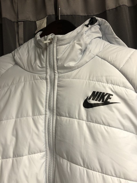 Nike NSW Sportswear Tech Down Fill Bubble Jacket Winter Platinum Mens Large for sale online | eBay