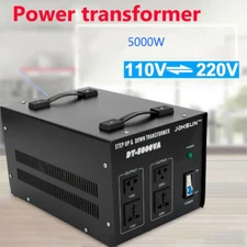 4000W/8000W Voltage Converter Transformer Step Up&Down 110V to/ from 220V NEW