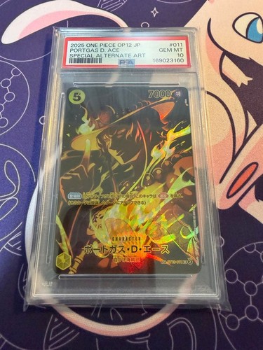 Portgas.D.Ace (SP Card) graded PSA 10 for sale on eBay
