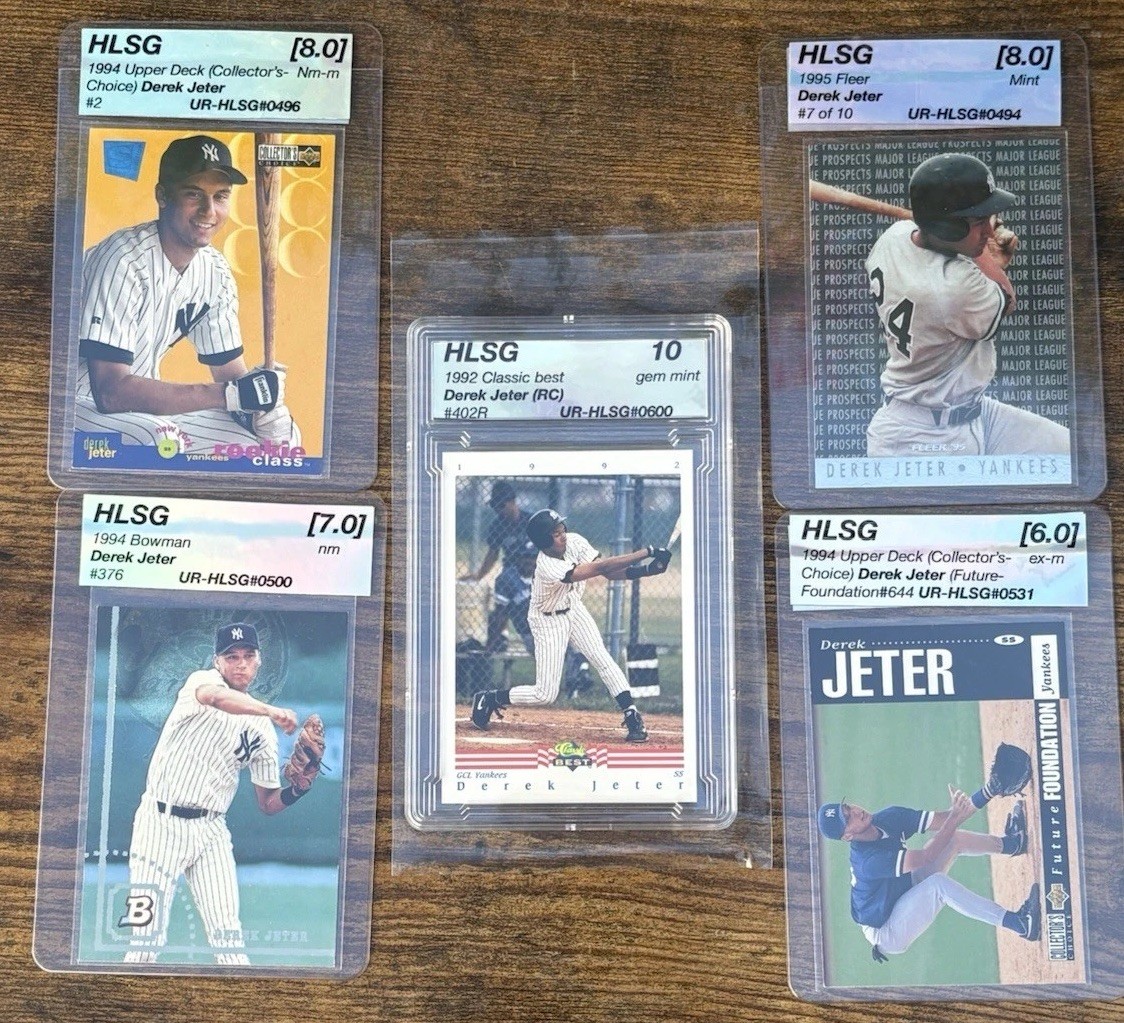 (HLSG 10) 1992 Classic Best - Derek Jeter #402 (RC) + 4