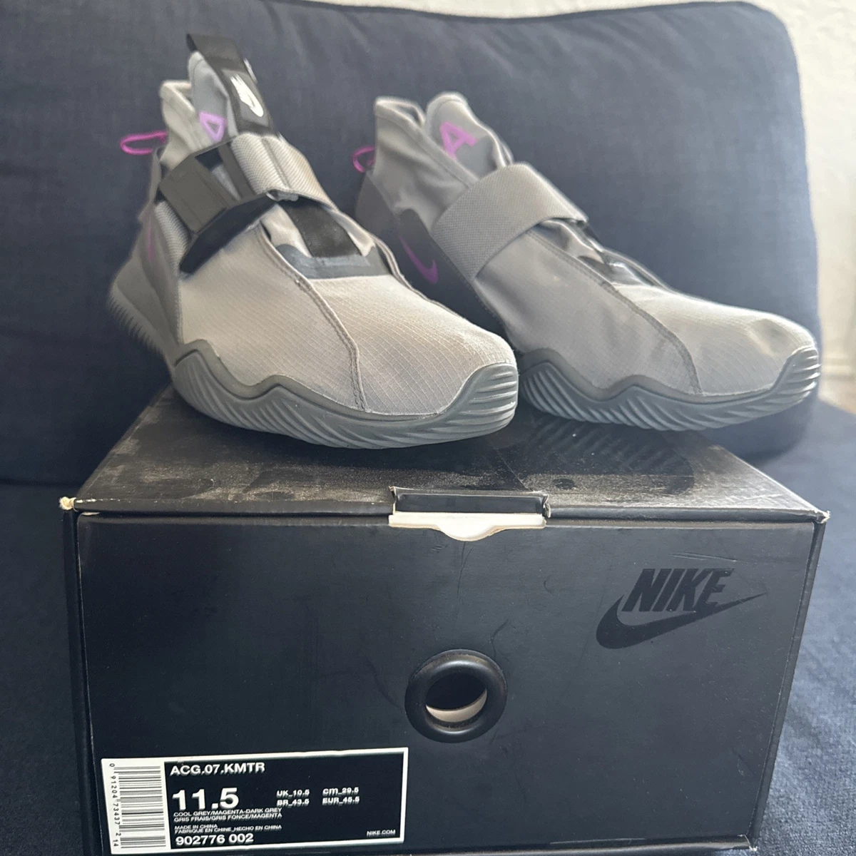 Nike NikeLab ACG 07 KMTR Cool Gray Size 10 902776-002 Athletic Size 13 - NikeLab ACG 07 KMTR Cool Grey for sale online | eBay main image 2