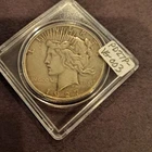1927 Silver Peace Dollar-VG-